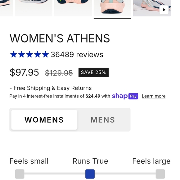 Kizik Athens Sneakers Sz 10W - Picture 5 of 10